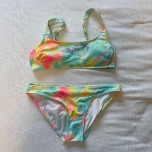 target Colorful Tie-Dye Bikini Set